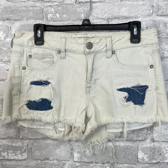 American Eagle Stretch Shortie Shorts - Picture 1 of 5